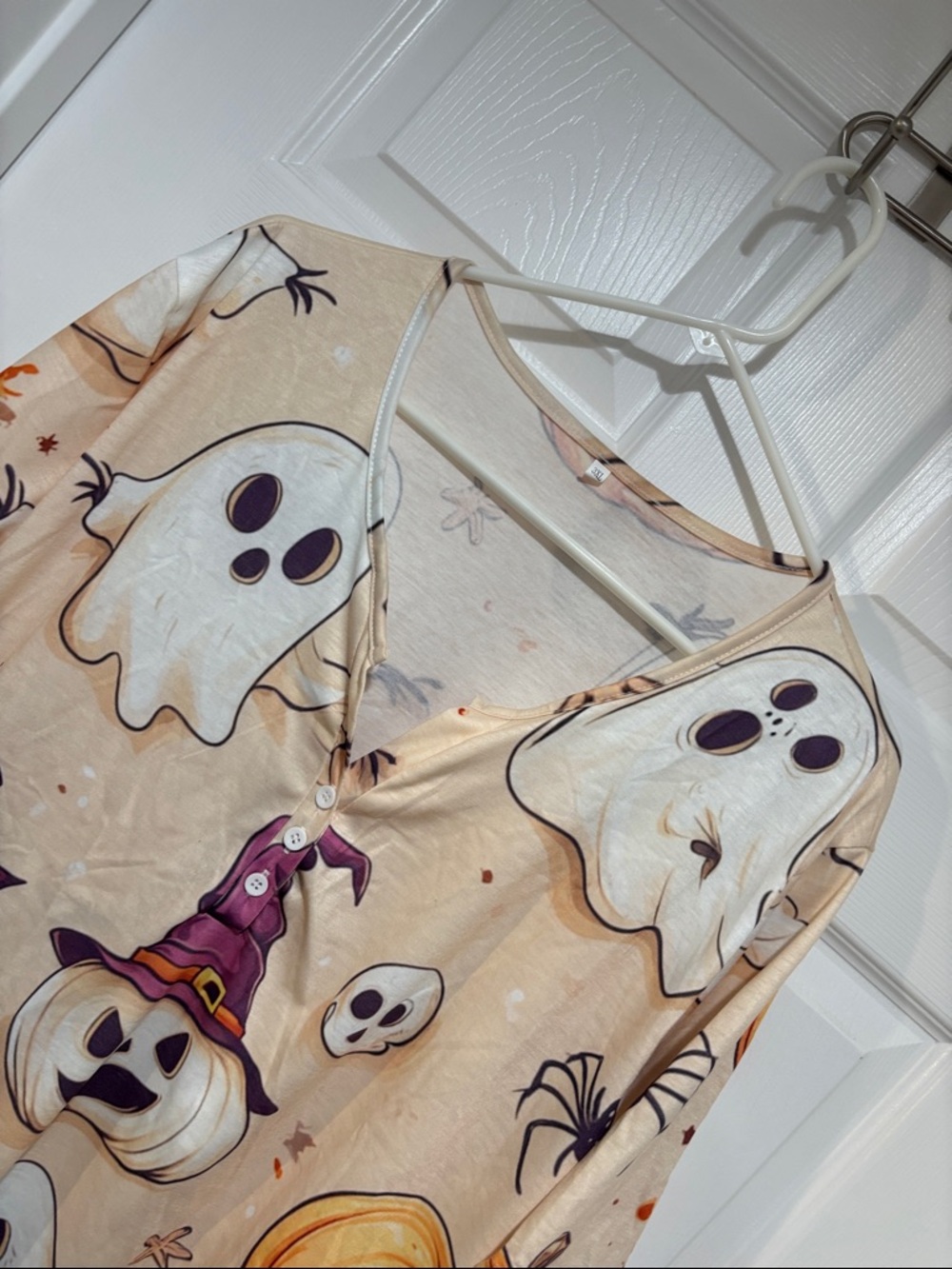 NIP Halloween Short Sleeve Blouse
